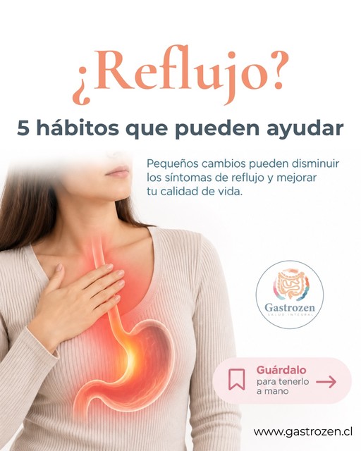 Portada de Gastrozen sobre reflujo gastroesofágico y hábitos cotidianos.