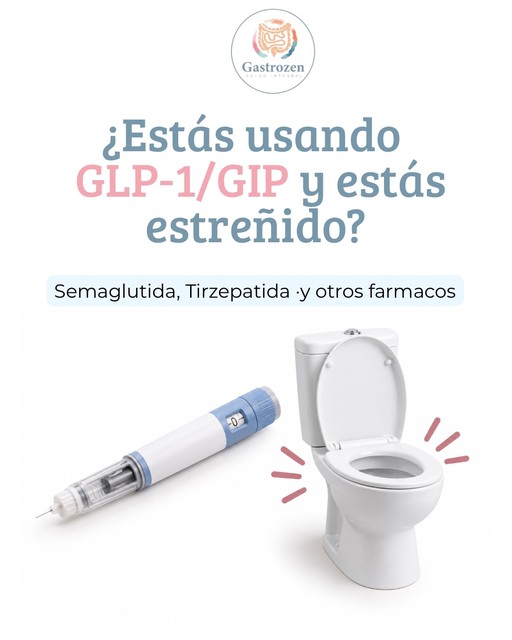 Portada de Gastrozen: ¿Estás usando GLP-1/GIP y estás estreñido?