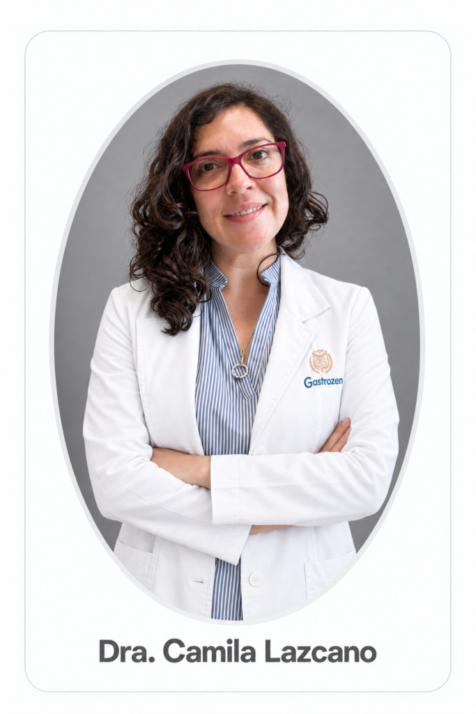 Dra. Camila Lazcano — Gastrozen